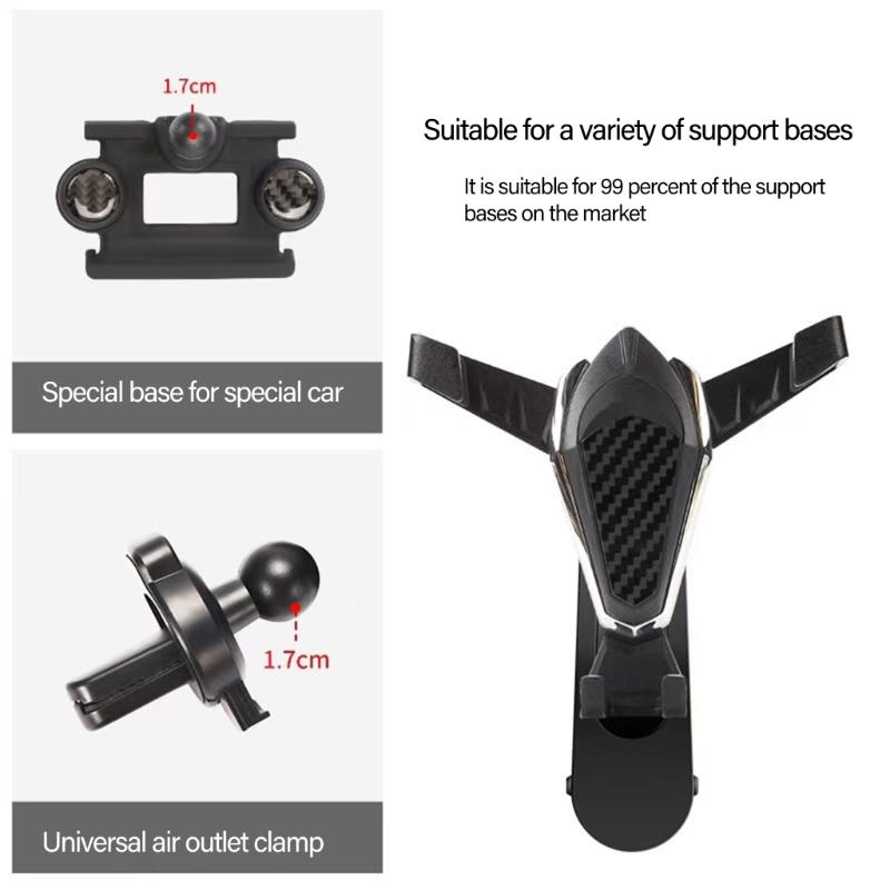 Ball Head Joint Extension Rod Extender Bracket Suitable For Car Air Vent Phone Tablet Holder & Navigation Mount Adapter