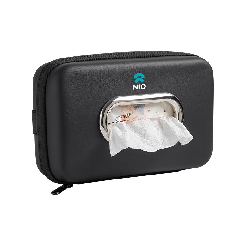 Tissue Box for Nio ES8/ES6/EC6/ET7/EP9 Armrest - Car Pull-out Tissue Holder Ornament