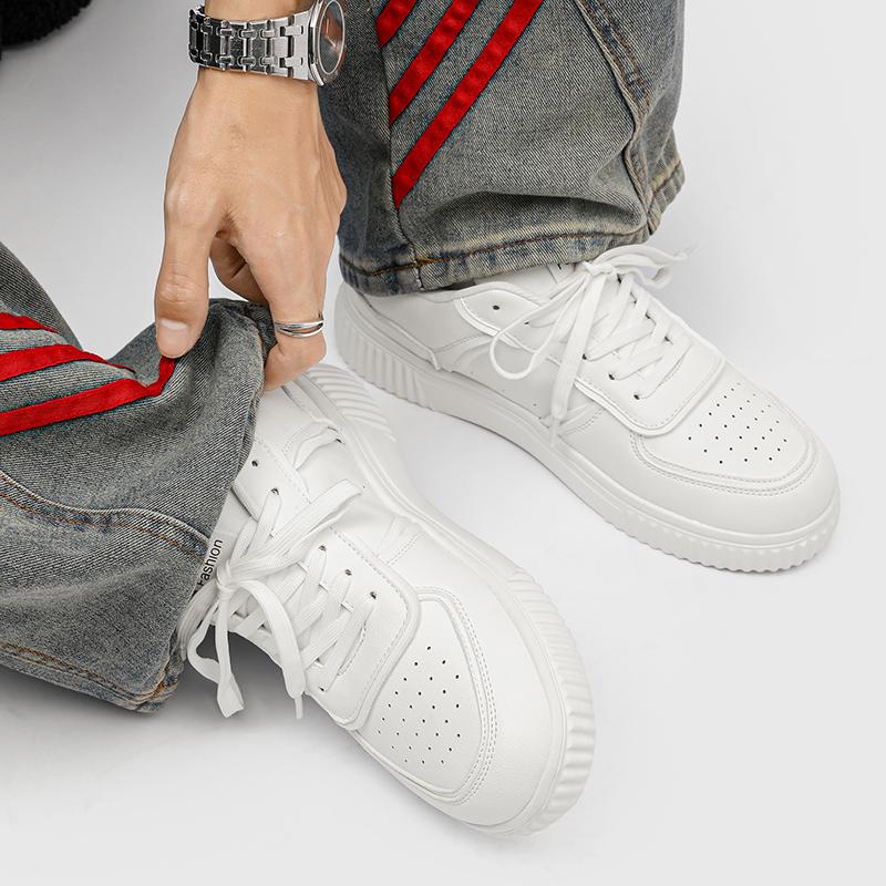 Men Skateboard Shoes Women White Sport Shoes Couple Basketball Shoes Large Size Sneakers