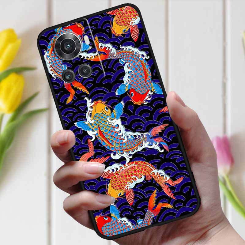 

For Oneplus ACE Case Oneplus 10R 5G 3D Relief Cartoon Emboss Silicone Shockproof Cover For Oneplus 10 R Ace Case Coque Bumper Oneplus ACE