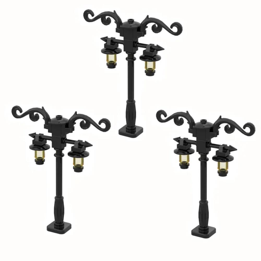 MOC Medieval Alchemy Room Kitchen Wizard Potion Building Blocks Devil's Spring Castle Road Lamp Witch Figures Scene Skull Bricks