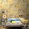 Background Wallpaper for Bedroom, Van Gogh, Pastoral, apricot, Flower, Blue, Oil Painting, Living Room, Home