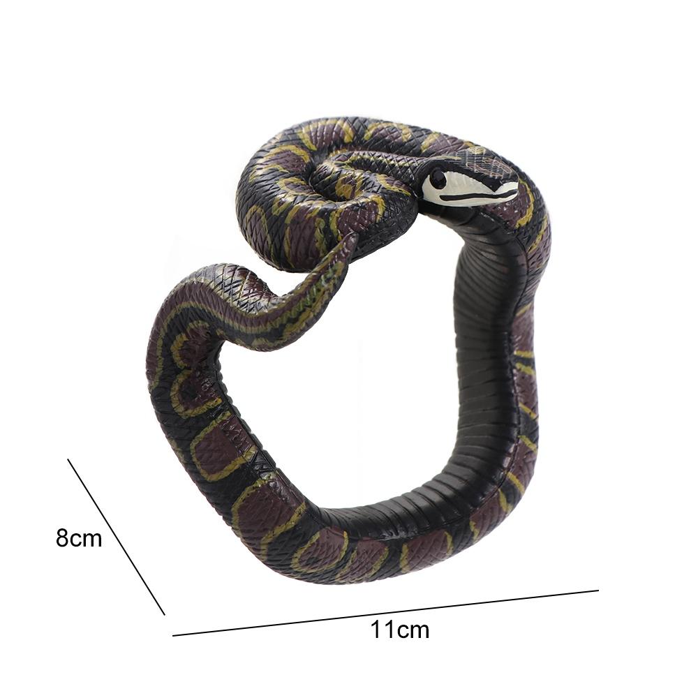Snake Animal Model Python Snake Tricky Toys Snake Bracelet Simulation Animal Model Animal Bangles