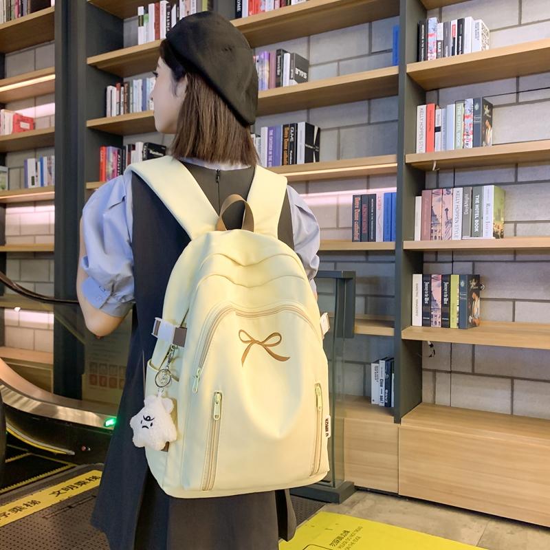 Frau Mann Buch Rucksack Schulbuchtaschen für Teenager Mädchen Jungen Harajuku Damen College Tasche BagPack Reise Niedlicher Rucksack