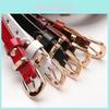 Leather Womens Belt With Hollow Star Decor And Pin Buckle For Office And Casual Wear