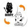 Double-Sided Magnetic Dishwasher & Refrigerator Decoration Stickers
