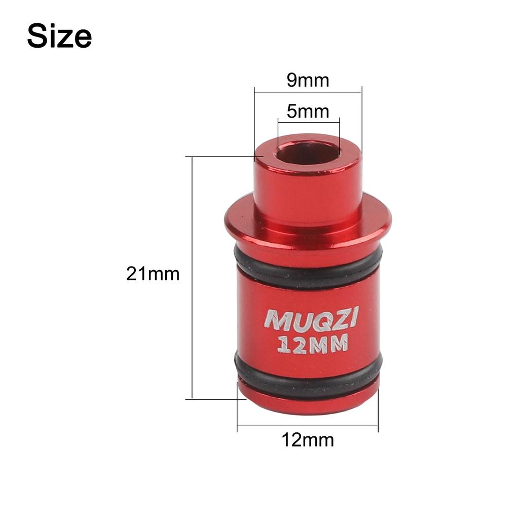 Bicycle Thru Axle Adapter 12mm 15mm To 9mm Quick Release Compatibility
