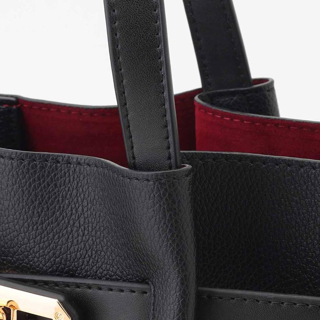 Labagagery Combination Color A4 Tote Bag B008801 Black (10)