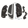 Aftermarket Motorcycle Airflow Rider Footboard Kit For 1986-2017 Harley Davidson Road Glide/Street Glide/CVO/Fat Boy