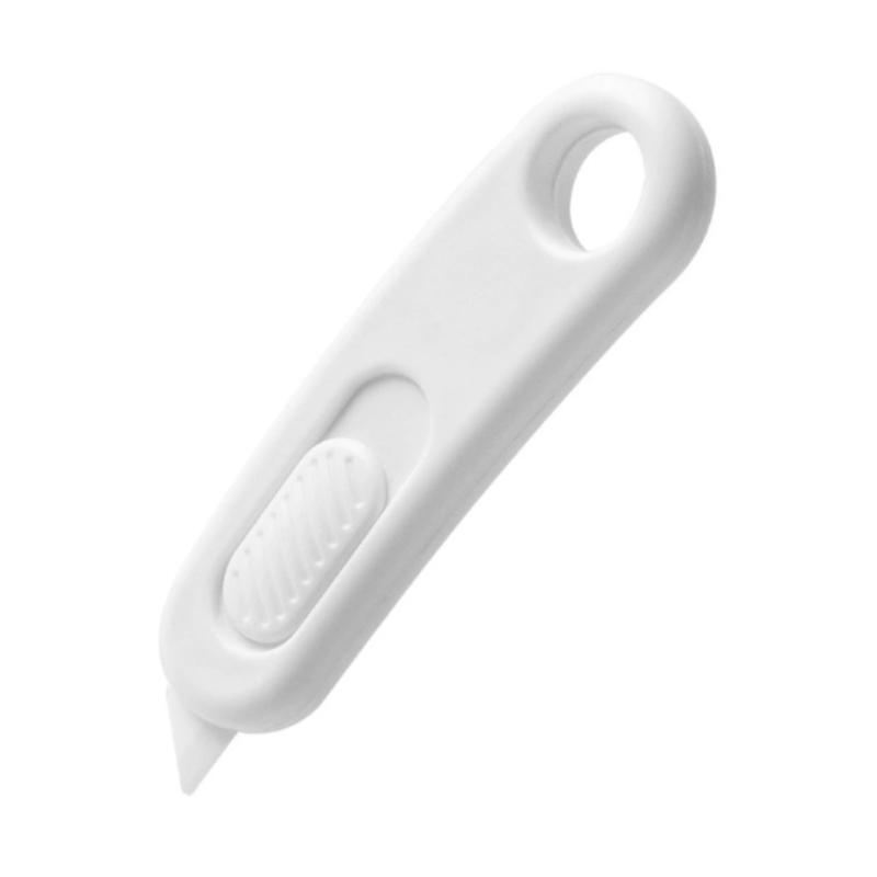 Портативний Міні Керамічний Універсальний Ніж Безпечні Леза Відкривач для Коробки Пакування Ріжучі Інструменти з Отвіром для Підвішування на Ключі з Магнітною Фіксацією