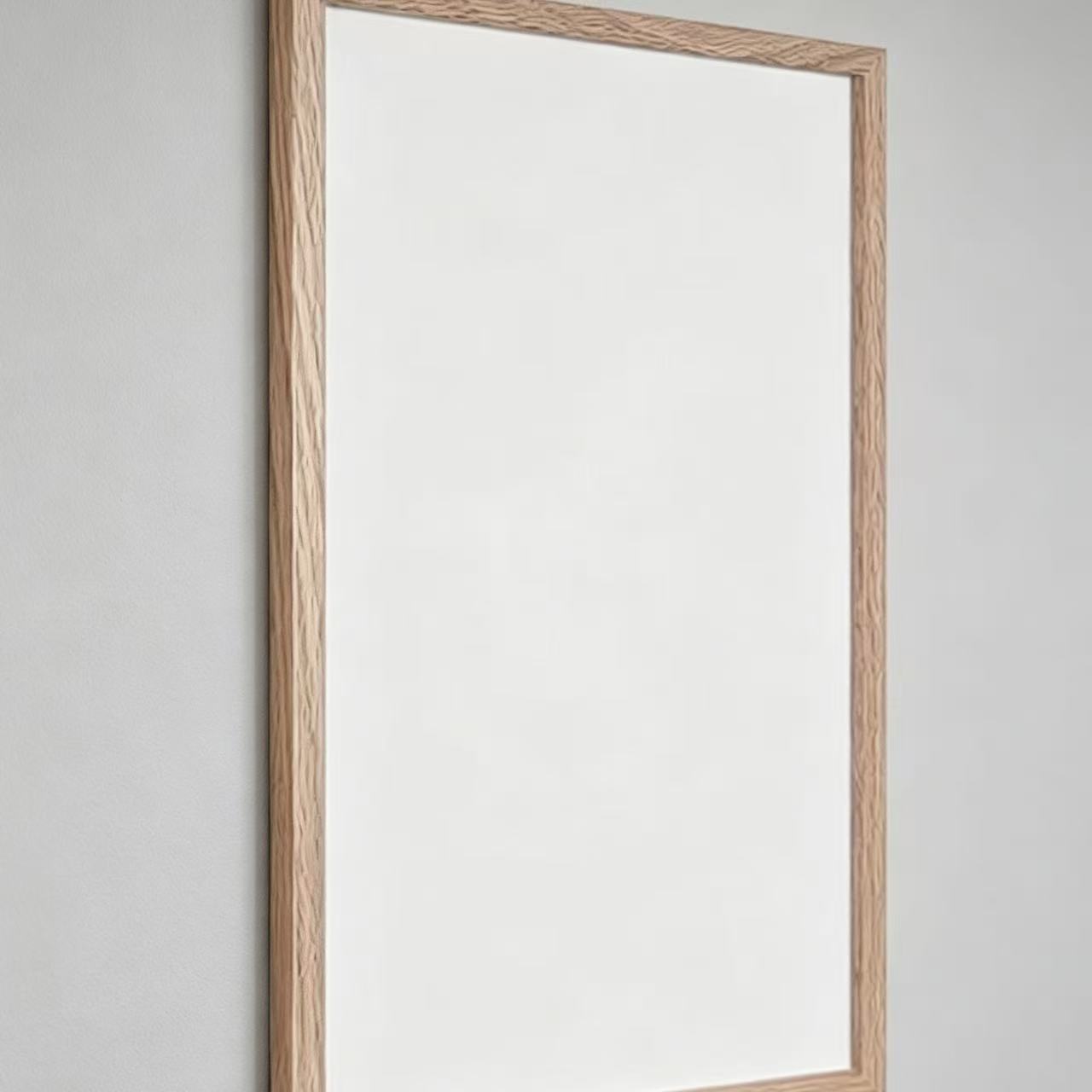 Natural Oak Puzzle Picture Frame | 36x48cm Rectangular Vertical | Interchangeable Photos/Posters/Puzzles/Certificates | (Khaki,6 )