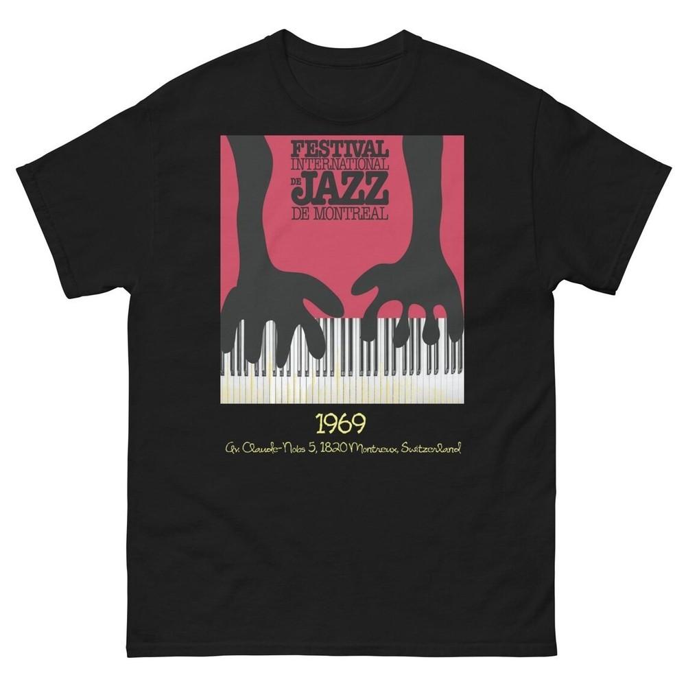 

Montreux Jazz Festival Vintage Jazz Concert Retro Music Lover Musicians T-Shirt Unisex T-Shirt S