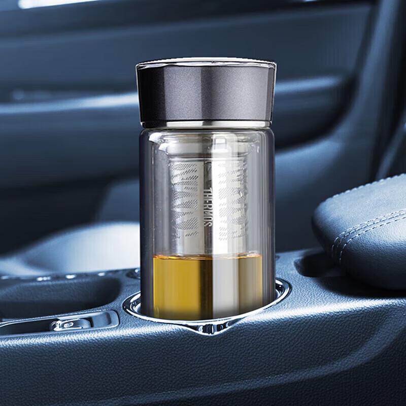 Thermos TCGE-400 Double-Wall Glass Cup