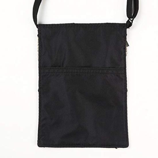 Foppery Passport Neck Pouch with Electromagnetic Wave Passport Security Pouch Case, Anti-Skimming, Ultra-Lightweight Blocking, Anti-Theft, Holder,