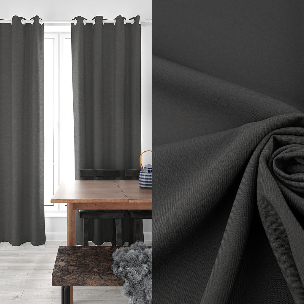 Panama Fabric, Graphite Color