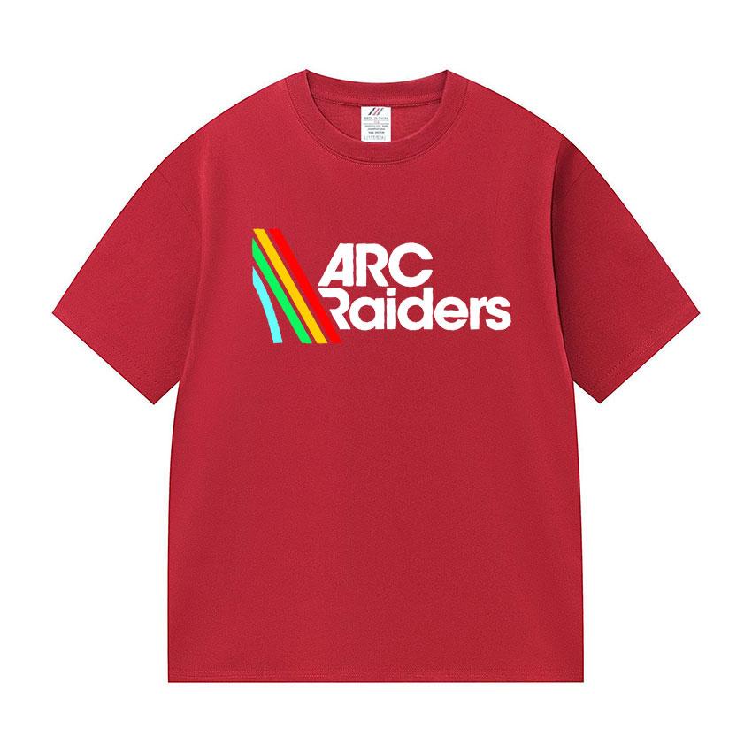 

Game Arc Raiders Letter Printing T Shirt Unisexs Women Casual High Quality Fashion Tshirts Tops 100 Cotton Short Sleeve Tshirt S
