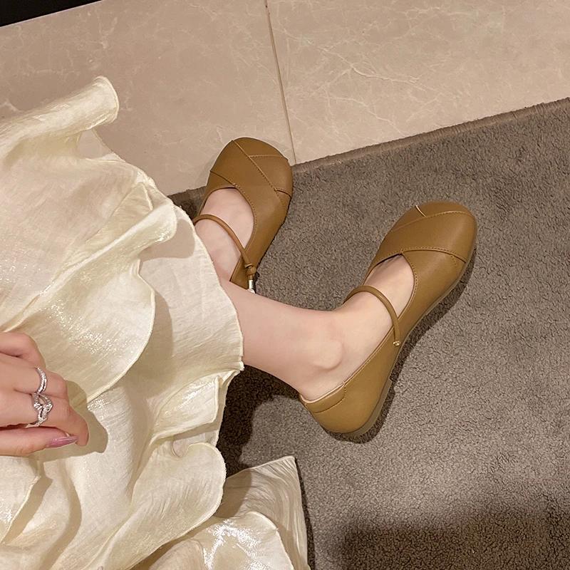 Fashion 2024 New Women Mules Shoes Casual Cozy Low Heels Slippers Walking Sandals Summer Slingback Flip Flops Dress Brand Mujer Slides