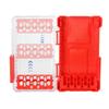 Compact Dimensions Drill Bit Storage Box Hex Shank Organizer