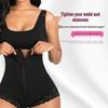European Lace Zipper Bodysuit: Rubber Chest Binding, Abdomen Tightening, Hip-Lifting, Body-Shaping Lingerie for Women