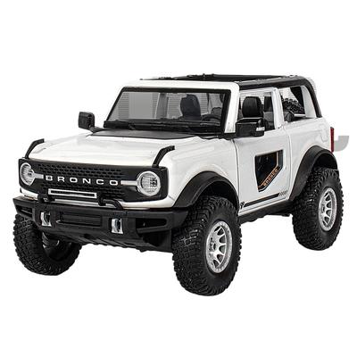 1/32 Ford Bronco Lima Alloy Car Model Diecast Metal Toy Off-road Vehicles Model Simulation Sound Light Collection Childrens Gift