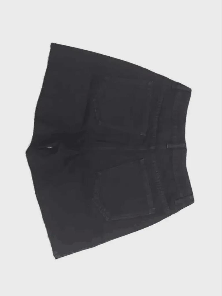 Women's Stylish Raw Edge Denim Shorts: Simple, Versatile Design for Popular European and US Markets