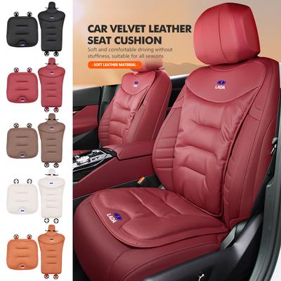 Car Seat Cushion Velvet Leather Universal Auto Seat Pad Soft For Lada Vesta Granta Vesta Niva 4X4 Largus Vaz Samara 2110