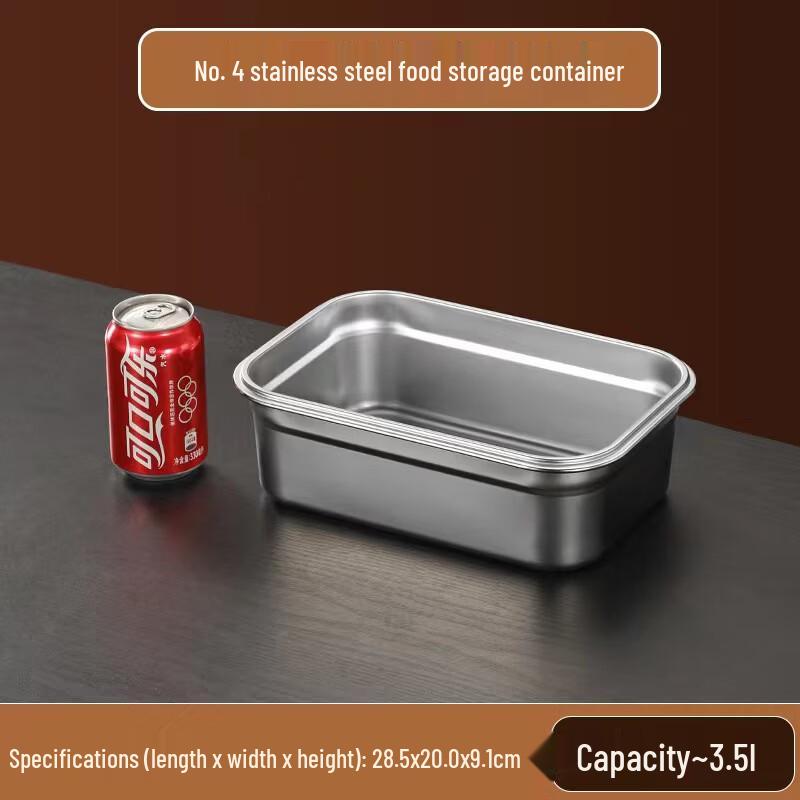 

Lijia 304 Stainless Steel Food Storage Container