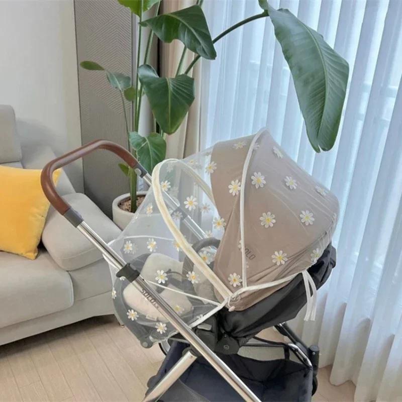 NUOVA Zanzariera Estiva per Passeggino Bambino Rete Anti Zanzare Insetti Rete di Protezione Sicura per Neonati Accessori Passeggino