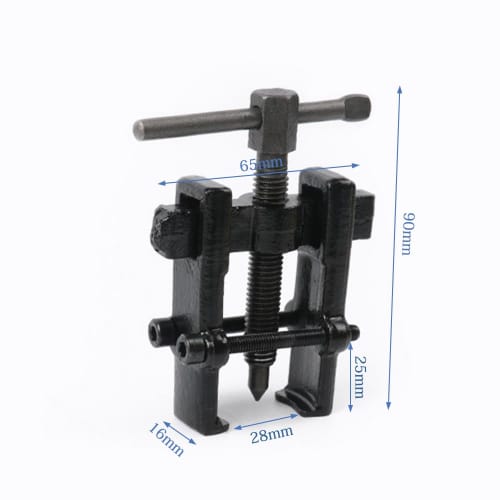 UrbanPulse Bearing Puller, Easy, Labor-Saving, Adjustable Two-Jaw Bearing Gear Puller Removal Tool for Car, Motorcycle, and Automotive Repairs (Black,