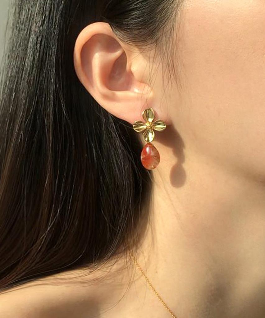 Wit-Holiday Sunstone Earring