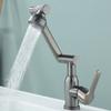 1080° Swivel  Kitchen Sink Faucet Bathroom Sink Faucet Basin Faucet Multifunction Cold and Hot Water Tap