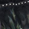 Breathable Mesh Feather Cloak Long Design Halloween Accessory Role Play Party For Fantasy Cosplay Costume Event