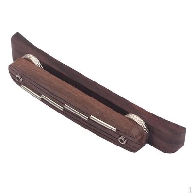 Ponte de bandolim archtop de 103 mm para guitarra baixo peças musicais ajustáveis
