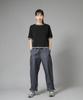 Seinteukeulu Double Cargo String Jogger Pants Dcj-338 Denim Light Indigo