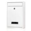 Iron Tinplate Letter Boxes Safe Locking Metal Email Suggestion Box Large Mail Drop Box  Garden