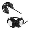Cuffie Over-ear Pieghevoli Wireless e Cablate con Cancellazione del Rumore HiFi HD con Radio FM e LCD