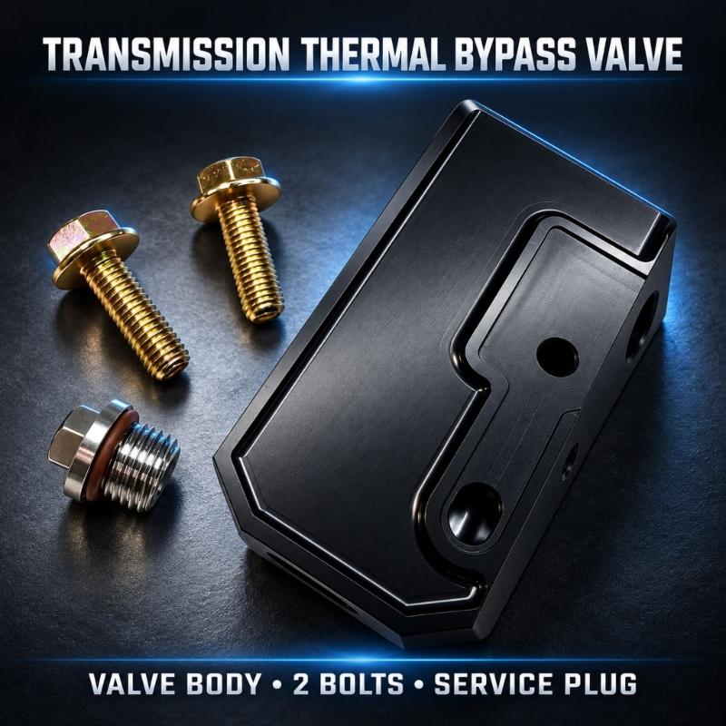 Automatic Transmission Exchange Equipment Bypass Part, Aluminum Flow Control Component for Inspection, Replacement, and Maintenance Tasks