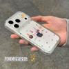 Integrated Button Mobile Phone Case Is Suitable for Apple 11/11 Cute Expression Donut 11promax Cartoon 11 Soft Case 1
