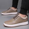 Fashion High Quality Men Casual Leather Business Shoes Comfy Fashion Brand 2025 New British Style Trendy Footwear Office Oxford Shoes
