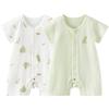 TONGTAI Baby Short Sleeve Cotton Romper