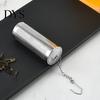 Herbal Strainer Tea Infuser with Chain Rustproof Anti-deformed Easy to Clean Spill Resistant Even Drainage Stainless Steel Fine Mesh Filter for Office