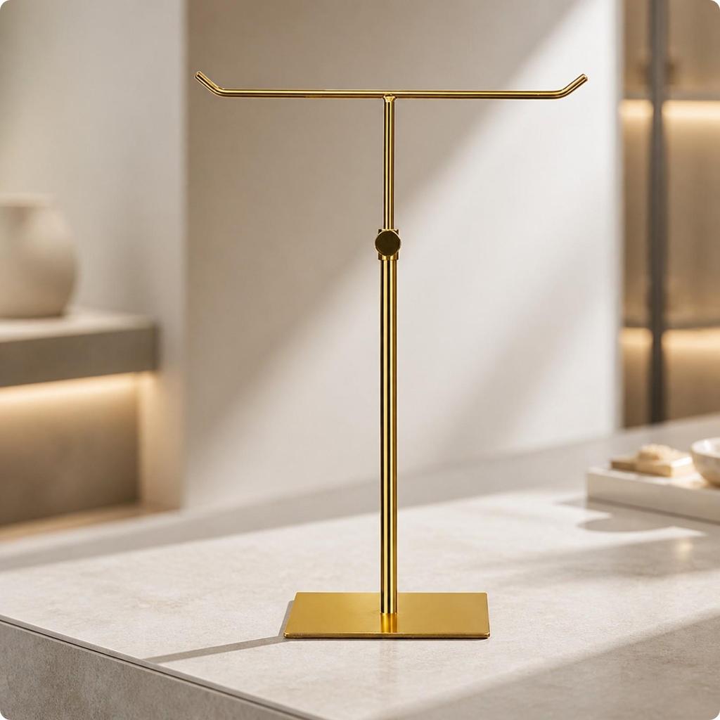 Halskettenständer Langlebig T-förmig Schmuck Stabil