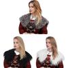 Medieval Queen Styles Artificial Furs Cape Halloween Accessoy Photo Props For Costume Parties And Winter Outfits