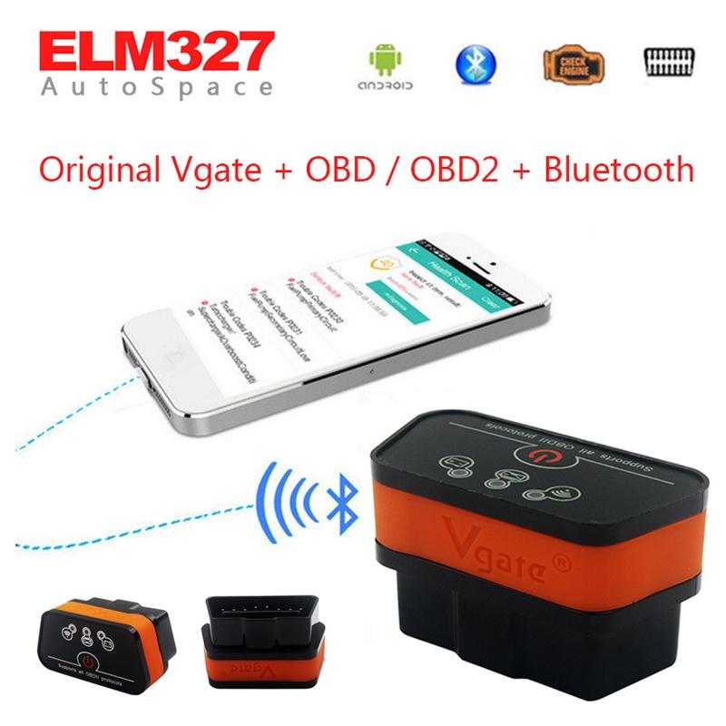 Buy OBD OBD2 Bluetooth ELM327 OBD2 Scanner Diagnostic Tool Diagnostic