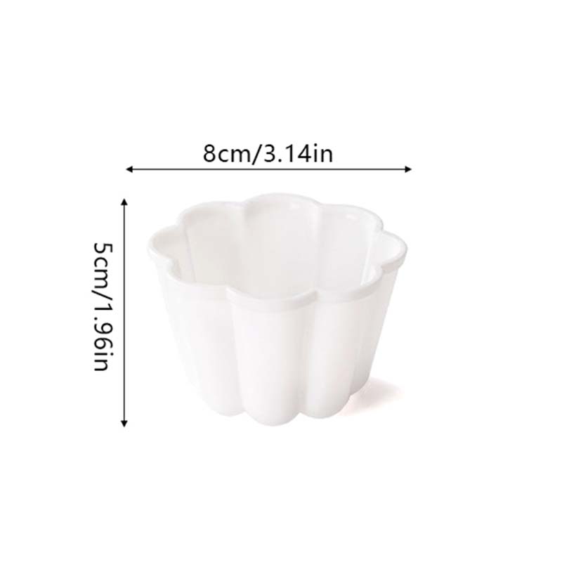 

1/4Pcs Pudding Mould Plastic Bakeware Reusable DIY Jelly Pudding Cake Mold With Lid Baking Tool