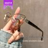 2025 New Retro Cat Eye Glasses for Women - High-End Anti-Blue Light HD Reading Glasses