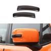 Smoked Black Side Mirror Marker Turn Signal Light Covers For Jeep Renegade 2016+