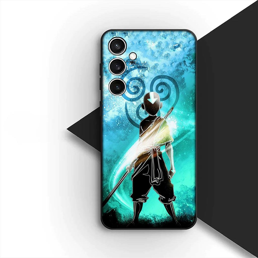 Cover for Samsung Galaxy S24 S25 S23 FE Ultra Plus S7 Edge S25+ S23+ A56 5G Casing Phone Case Aang Avatar The Last Airbender