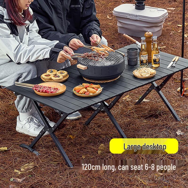 Portable Outdoor Camping Roll-Up Table