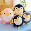 25/40CM Niedlicher Pinguin Stofftier Plüschkissen Weich Kawaii Squishy Anime Plüschtier Umarmendes Körperkissen Überraschungsgeschenke für Jungen Mädchen Kinder